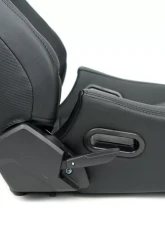 NRG Omega Reclinable Racing Seat                                     - RSC-750BK/BK L/R - Image 8